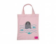 Organic Cotton Harbor Seal Tote