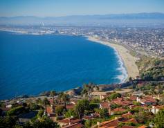 view of Palos Verdes coastline