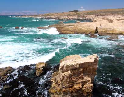 Montana de Oro coast in San Luis Obispo